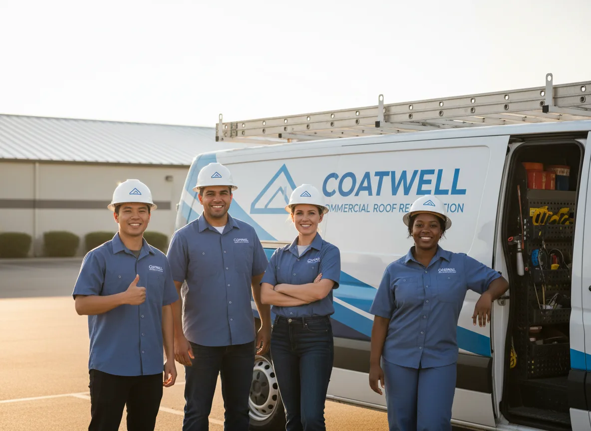 Commercial roof coating company in Fonda, NY